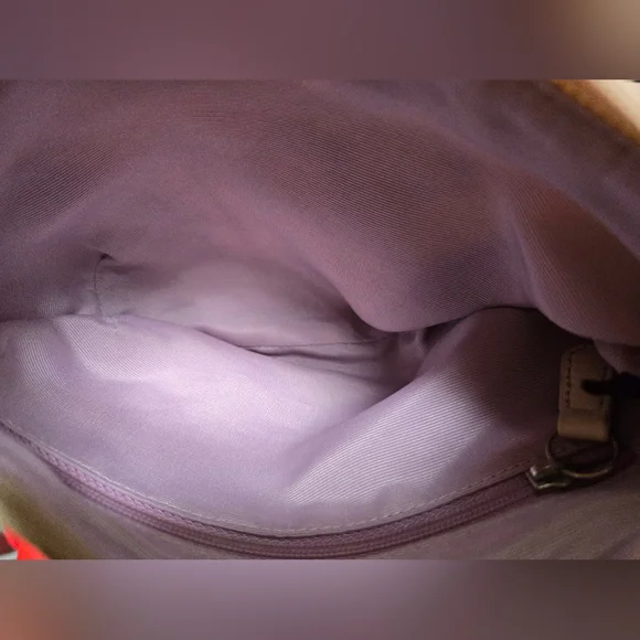 Coach Beige and Lavender Crossbody Bag - Picture 11 of 11